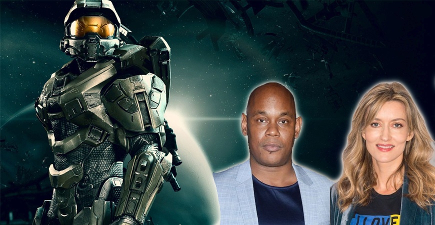 Foto dos bastidores da série de Halo mostra o elenco reunido