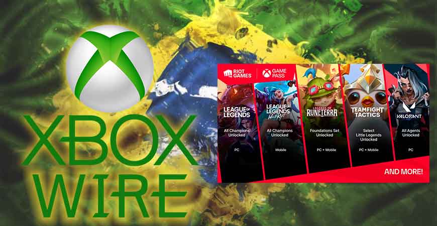 Benefícios de Xbox Game Pass para jogos da Riot Games chegam em breve -  Xbox Wire em Português