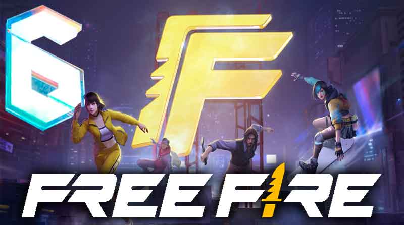 Free Fire convida jogadores para celebrar seu 6° aniversário