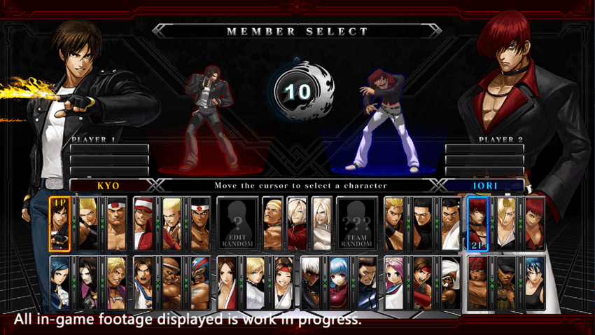 The King of Fighters XIII. Imagem ilustrativa