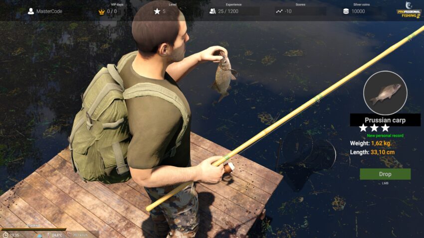Professional Fishing 2. Imagem ilustrativa